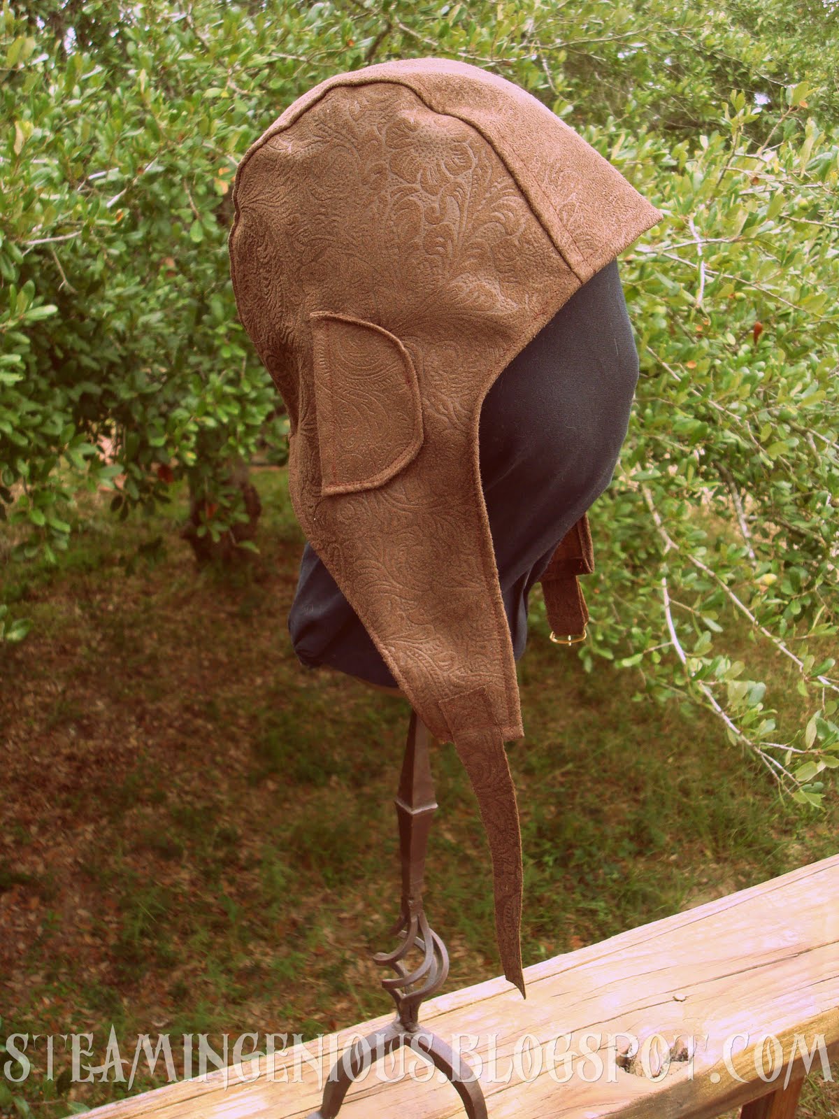 Steam Ingenious: Dieselpunk Aviator Hat Sewing Pattern