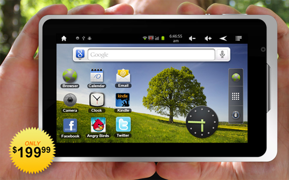 X10′s 7-Inch AirPad the Top Android Tablet price $199.99