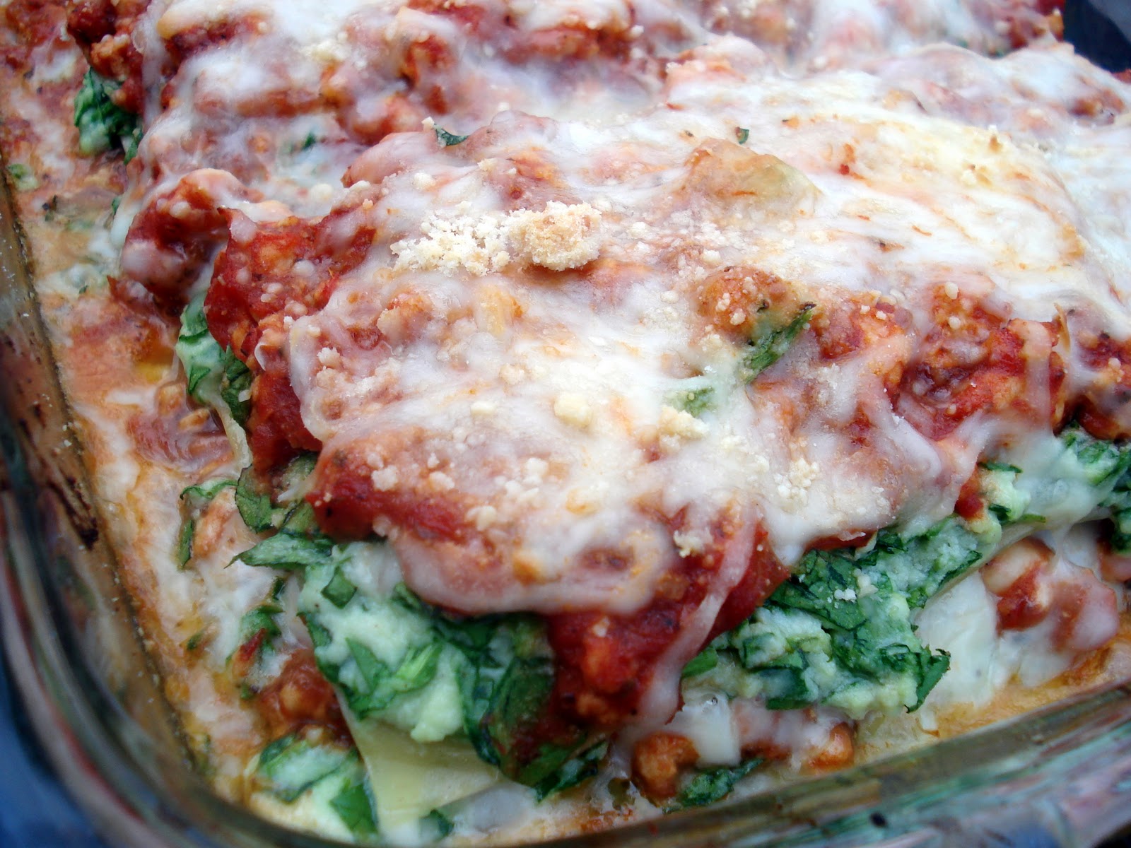 Bakestravaganza Spinach and Turkey Lasagna