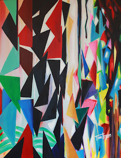 Mustache Window by Tim Logan