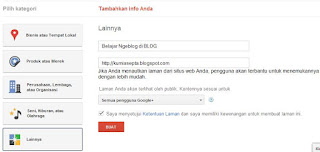 Cara Membuat Halaman di Google+ 