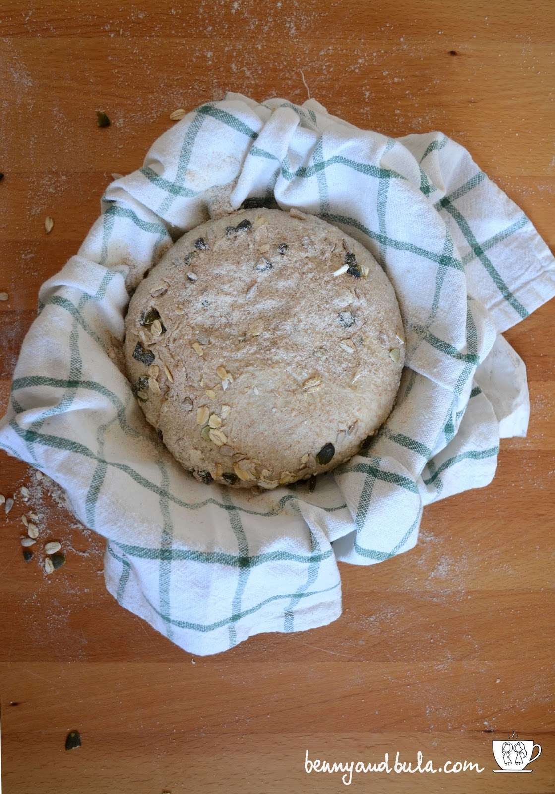ricetta pane multicereali e semi/seeded multigrain bread recipe