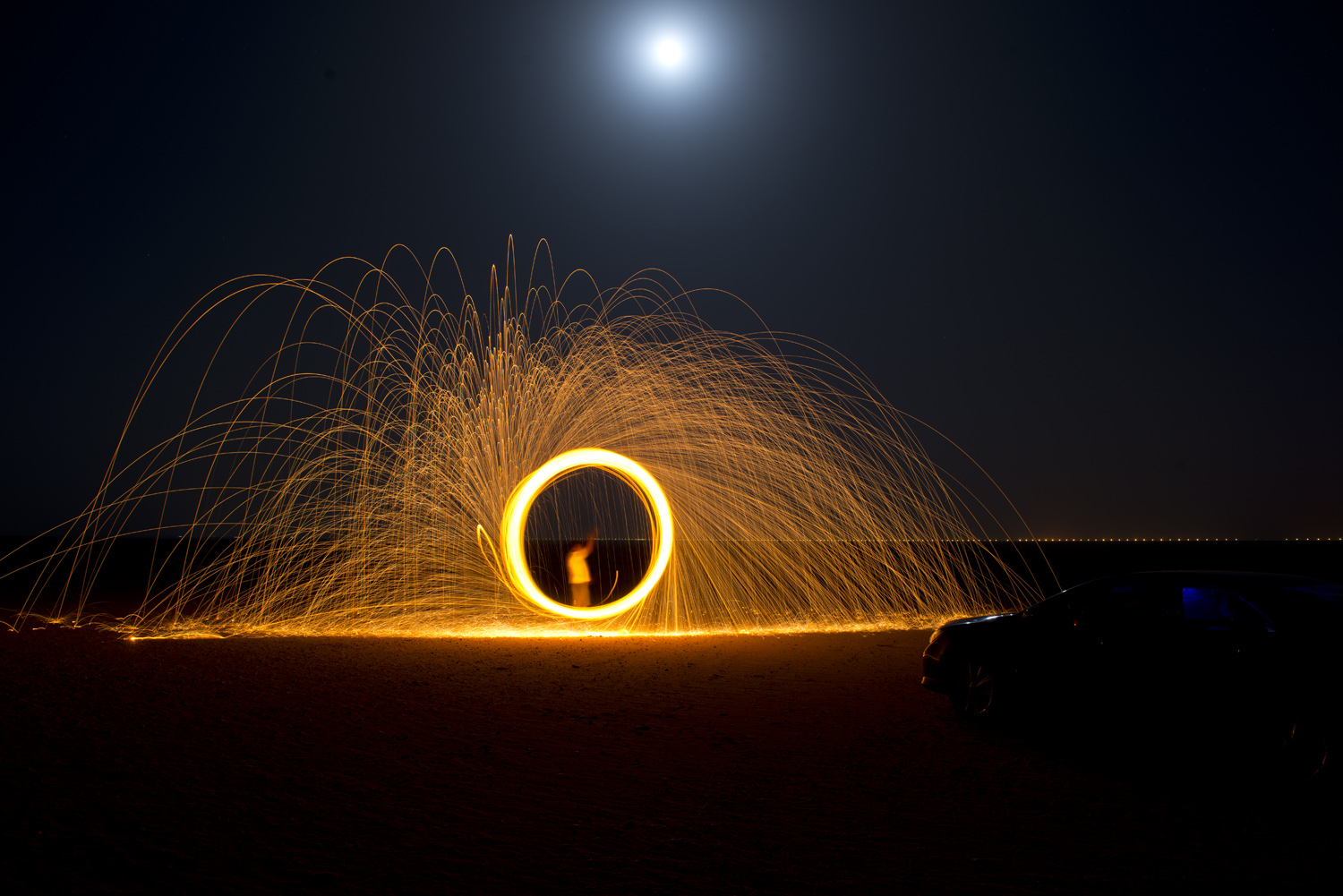 Digitally Exposed Light Painting with Steel Wool
