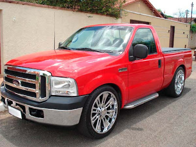 F-250 Som + Rodas 24"