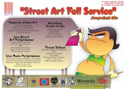 Street Art Full Services - Sastra UNEJ Street Art Full Services - Sastra UNEJ