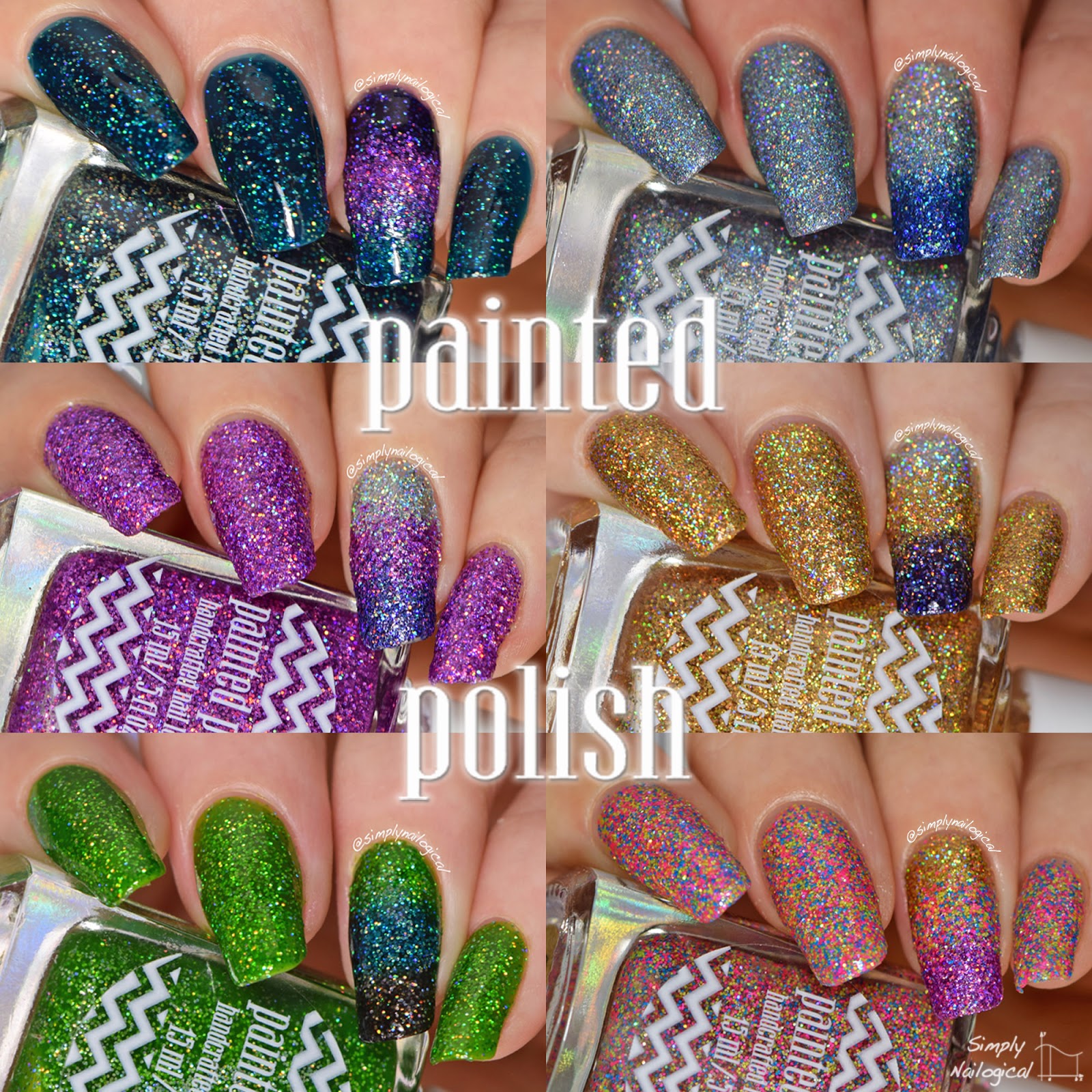 Simply Nailogical It's holo glitter time with Painted Polish again