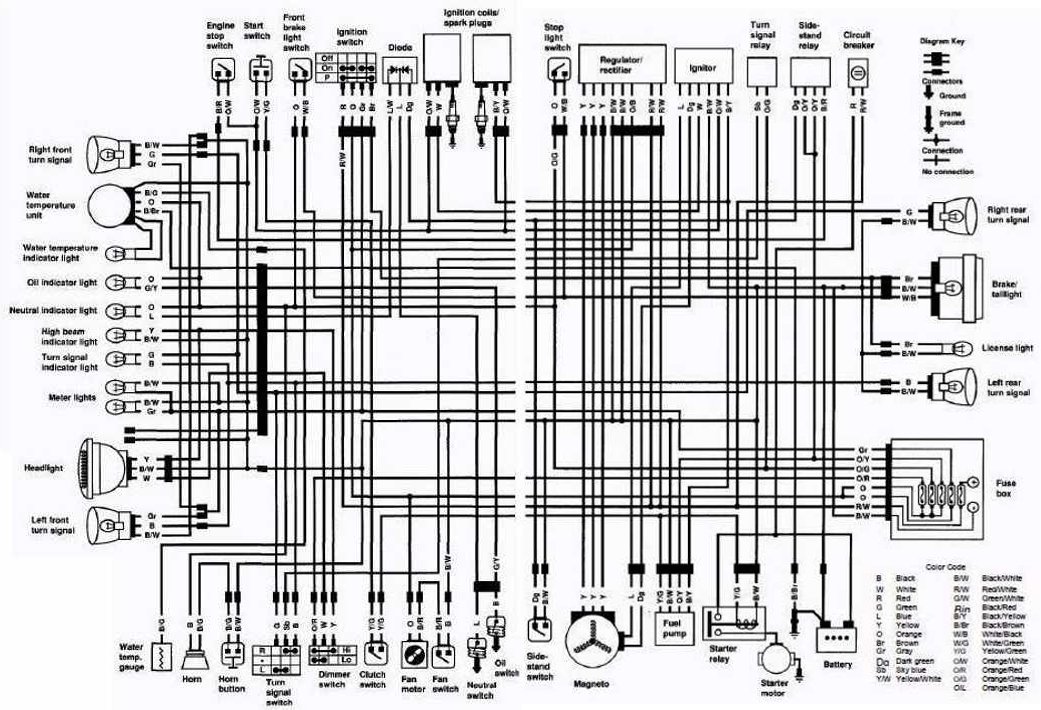 Owners And Manual: Electrical Wiring Diagram Suzuki VS800 Intruder