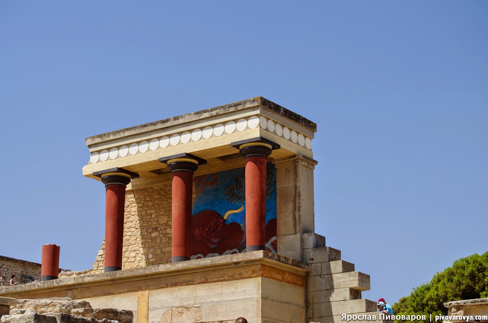 Кносский дворец на острове Крит (Греция)