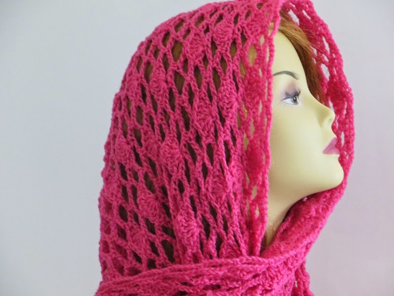 ... Shawl, Free Crochet Pattern, Lacy Scarf Pattern, Triangle Shawl