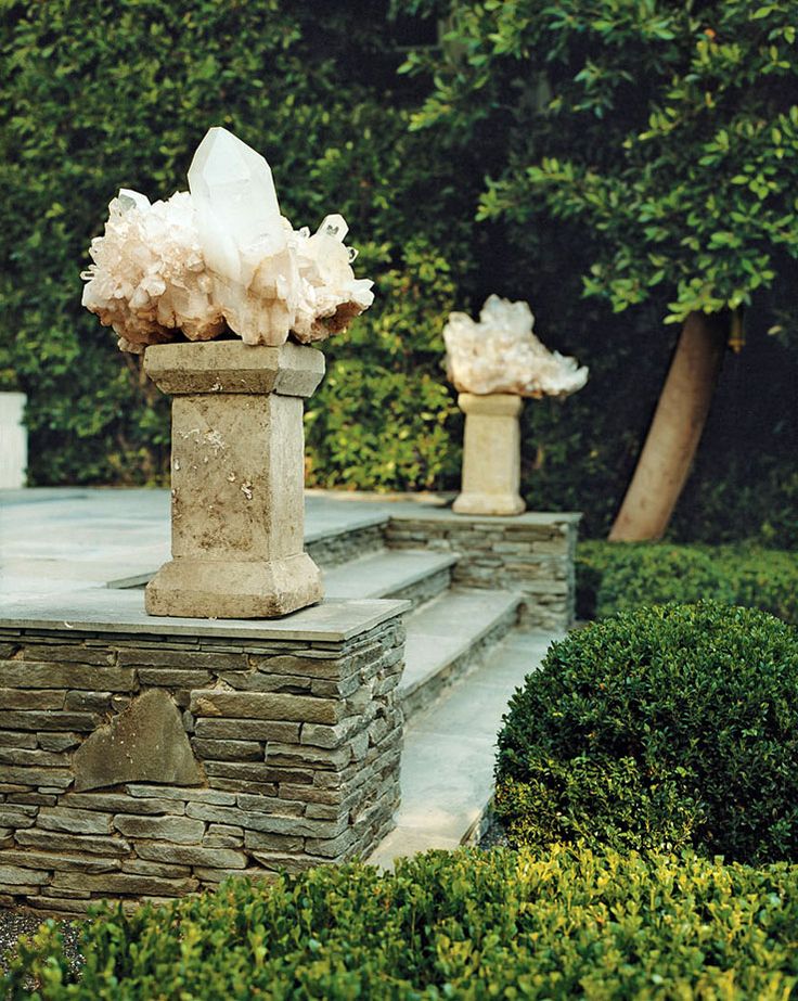 Photo of the Day Crystals in the Garden