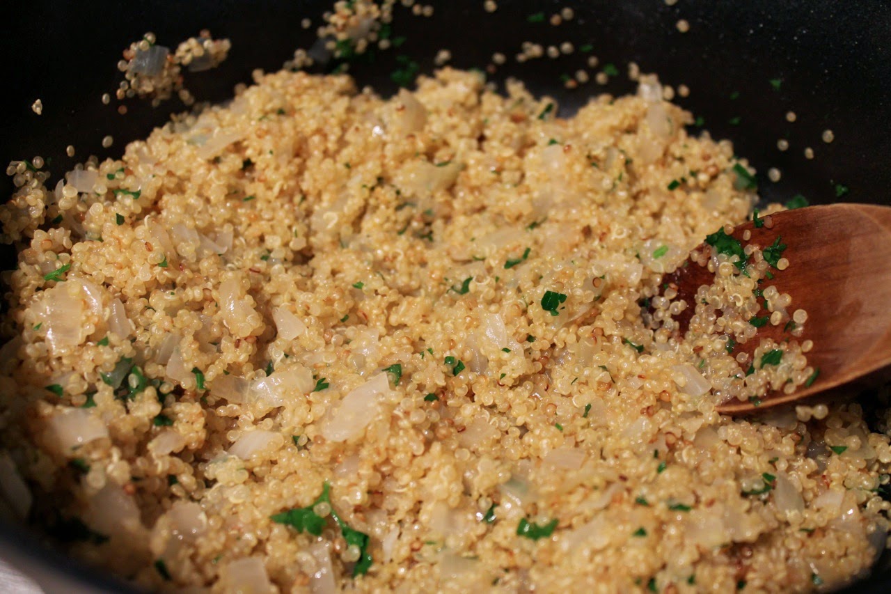 basic quinoa pilaf
