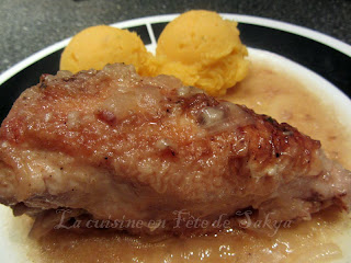Poulet au gingembre et aux oignons de irène Poulet au gingembre et aux oignons de irène