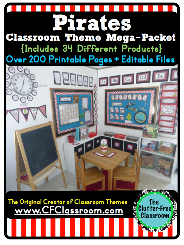 PIRATE Themed Classroom Photos, Printables & Ideas for Decorating PIRATE Themed Classroom Photos, Printables & Ideas for Decorating