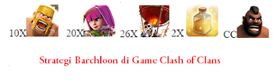 Strategi Baru Barchloon di Game Clash of Clans Strategi Baru Barchloon di Game Clash of Clans