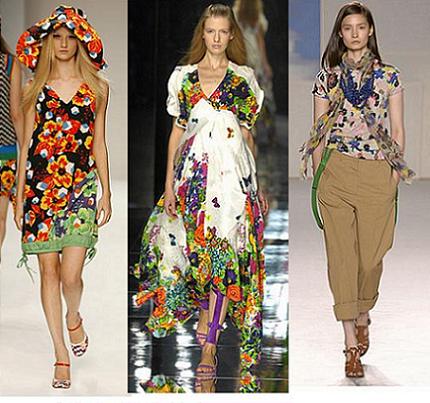 Fashion With Flowers