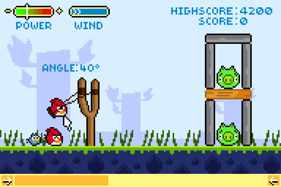 Angry Bird Retro Angry Bird Retro