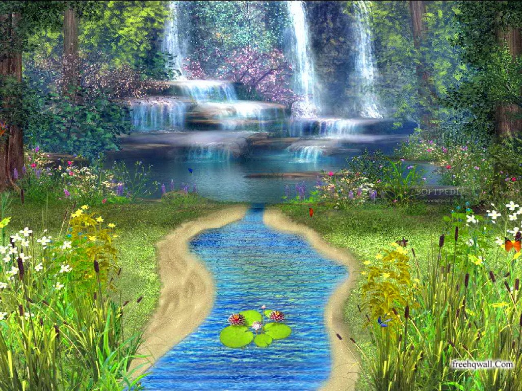 ♥ Secret Garden ♥.·*¨¨ GARDEN PAINTING 