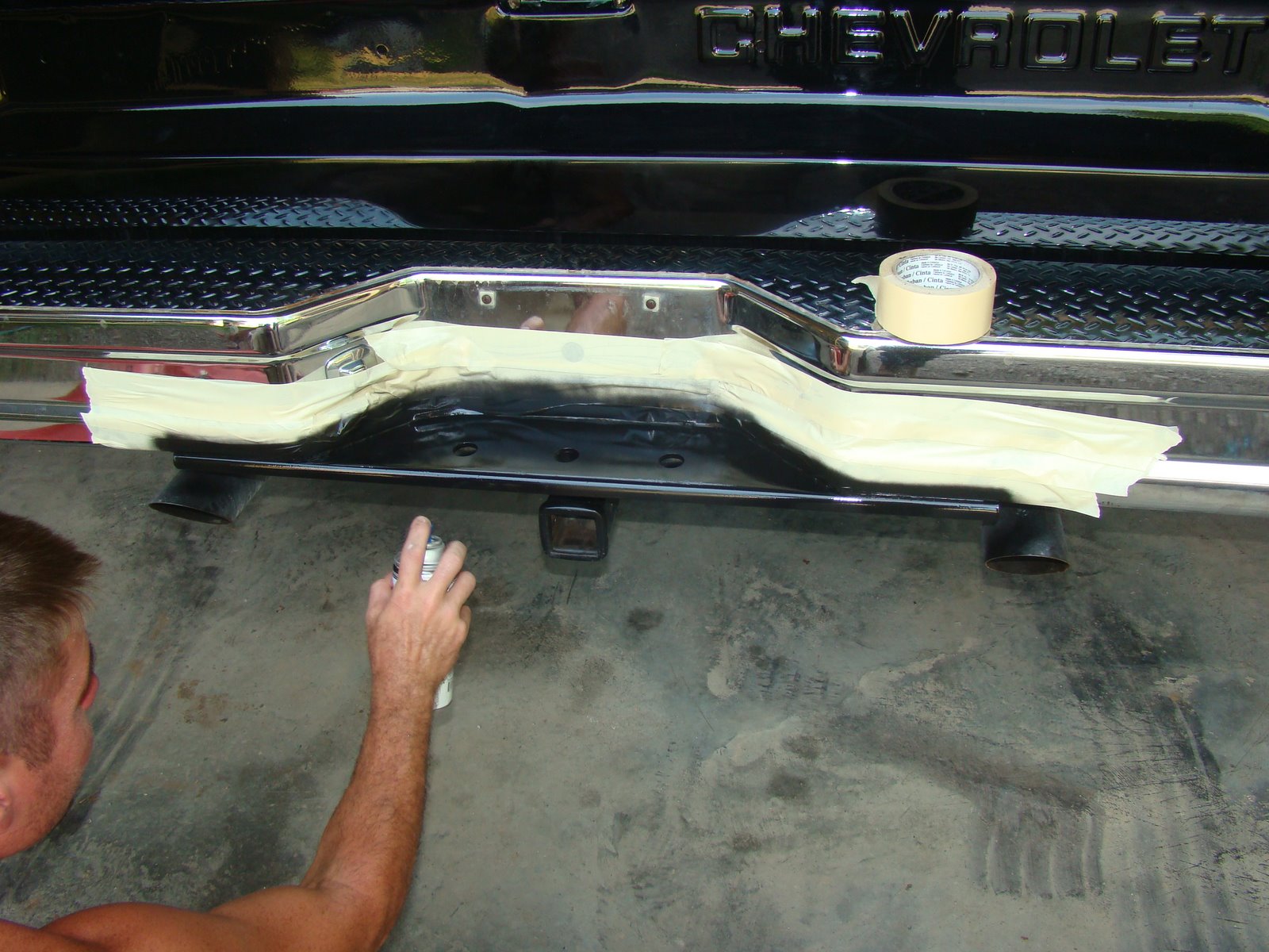 TrucksnCars 1986 K10 rear bumper and tail lite