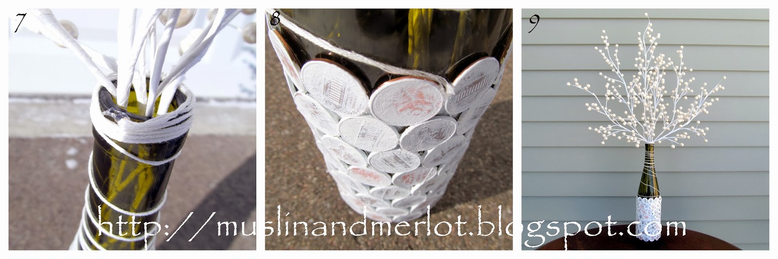 DIY Penny Vase (with a twist!) Muslin and Merlot