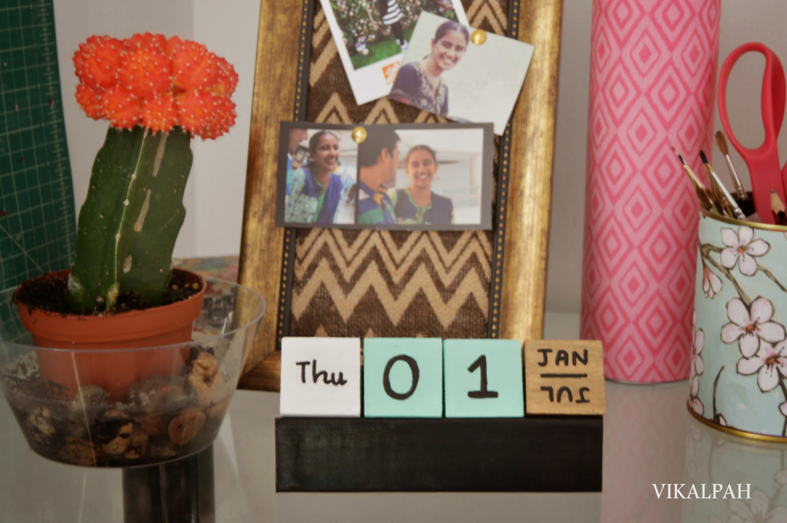 Vikalpah DIY cubes calendar inspired by MoMA