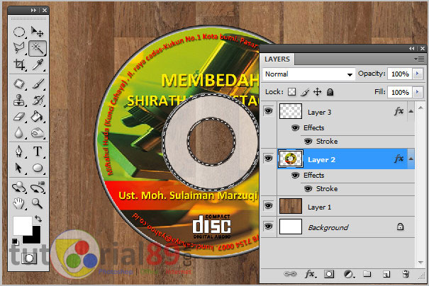 Cara membuat mockup CD dengan photoshop Cara membuat mockup CD dengan photoshop