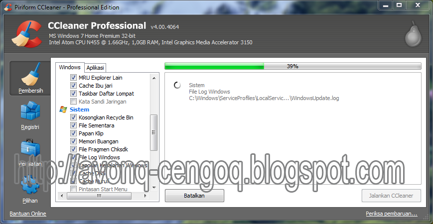 Ccleaner 4.00.4064 professional
