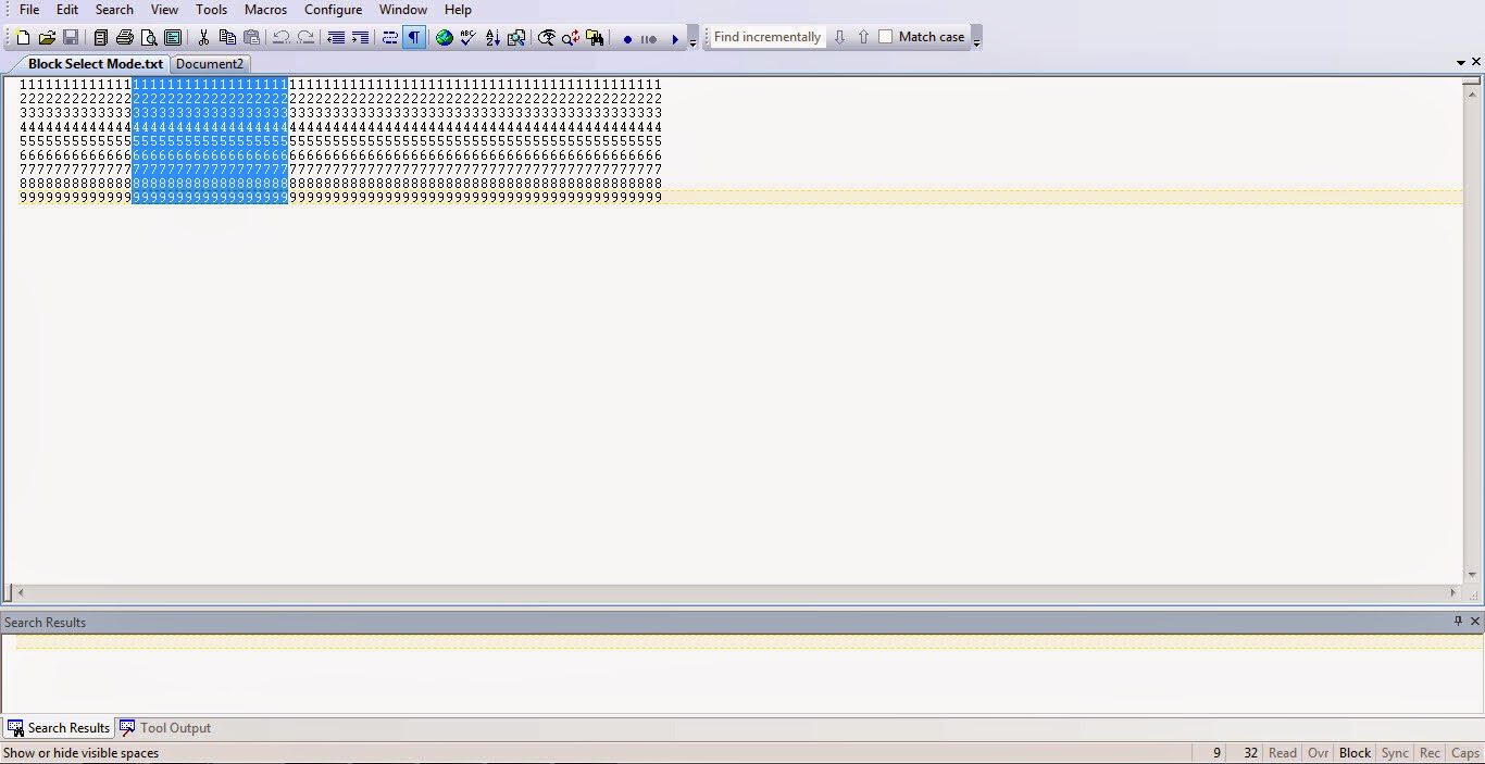 text blocks software