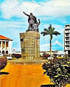 LUANDA - ESTÁTUA DE DIOGO CÃO.