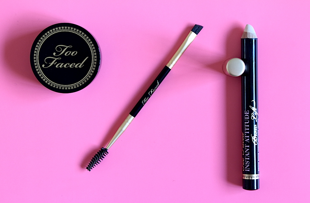 too faced bulletproof brows universel taupe Instant attitude brown lift avis test