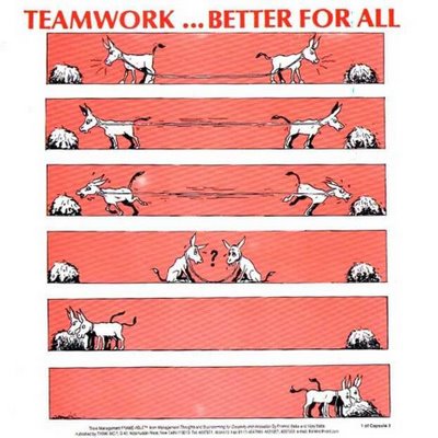Funny Collection: English Cartoon: Teamwork