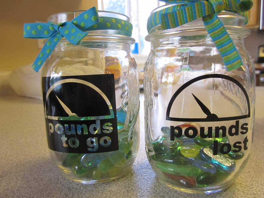 Tamy Can Do It.....Sometimes Weight Loss Jars