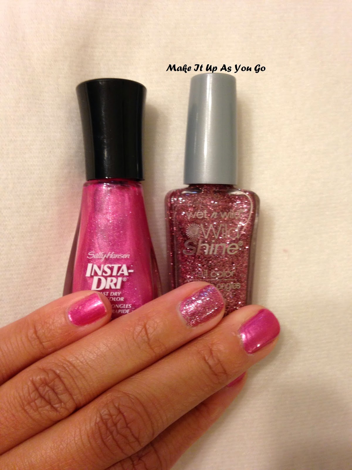 Make It Up As You Go Nail Polish Change Sally Hansen InstaDry in