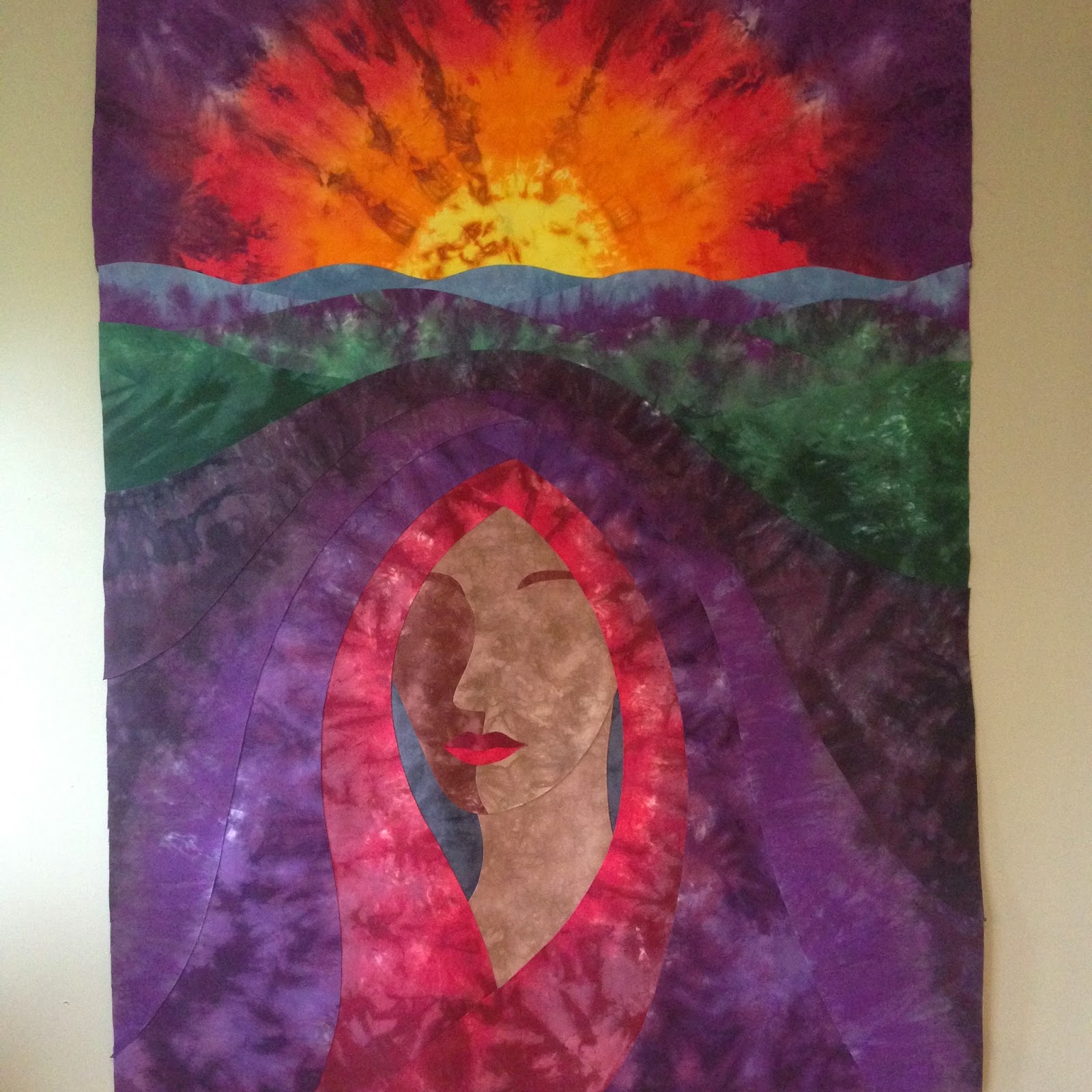 Dream Goddess Applique Quilt