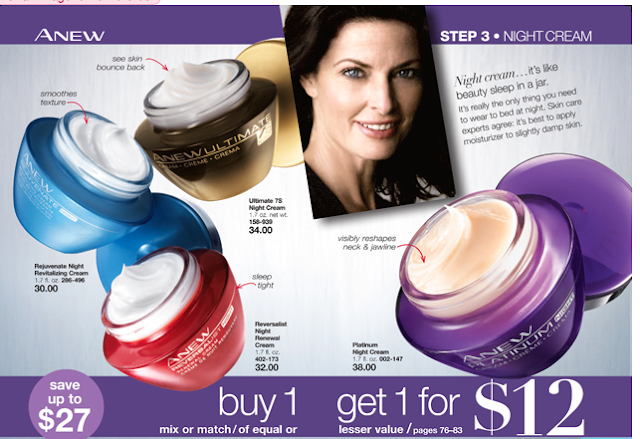 Avon Anew Sales|Buy 1 Get 1 for $12