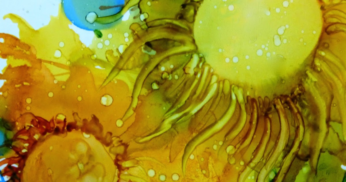 Alcohol Inks on Yupo How to paint with alcohol inks on yupo, with