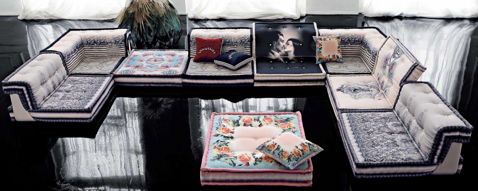 Raindrops on roses... Jean Paul Gaultier for Roche Bobois