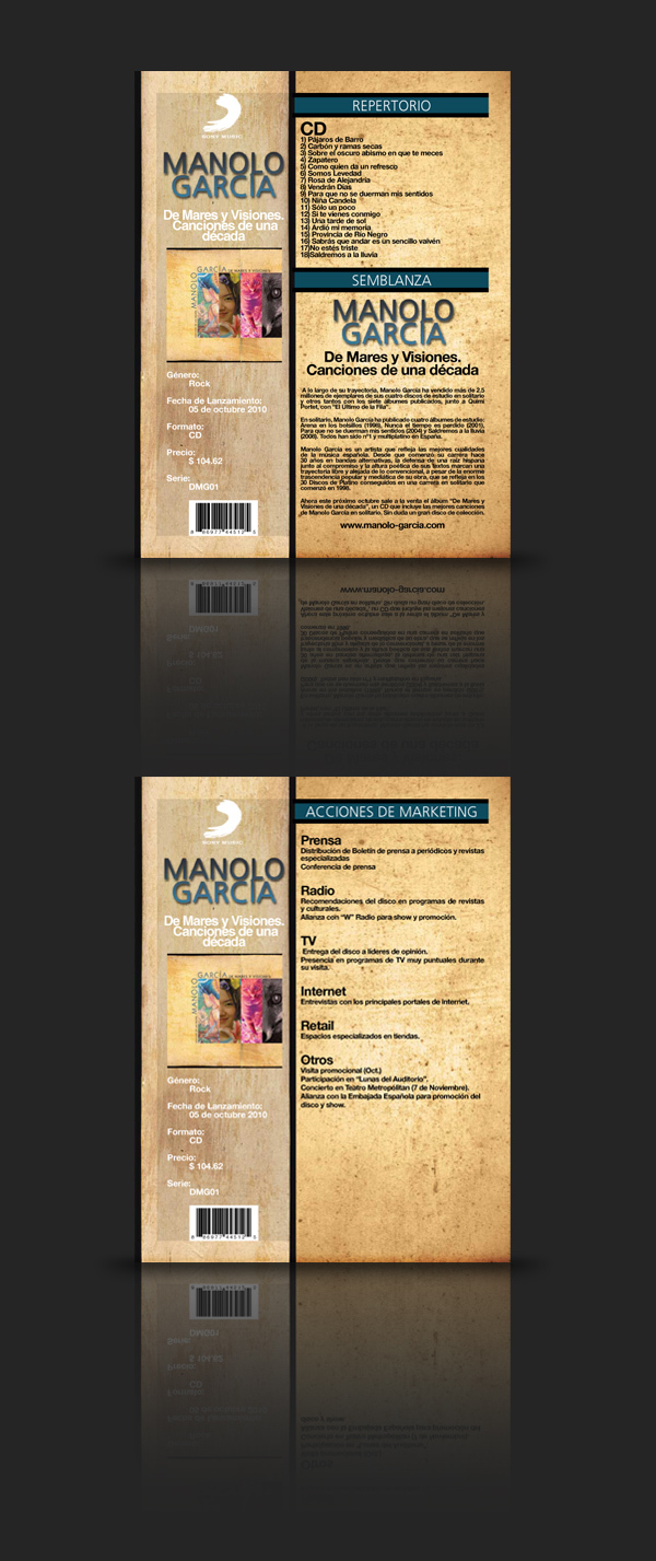 Manolo Garcia - De Mares y Visiones - Canciones de una