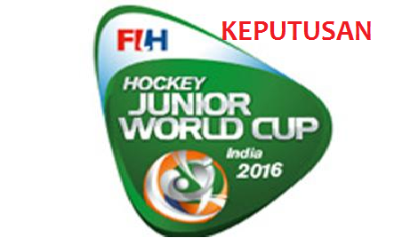 Keputusan Hoki Piala Dunia Remaja 2016 India