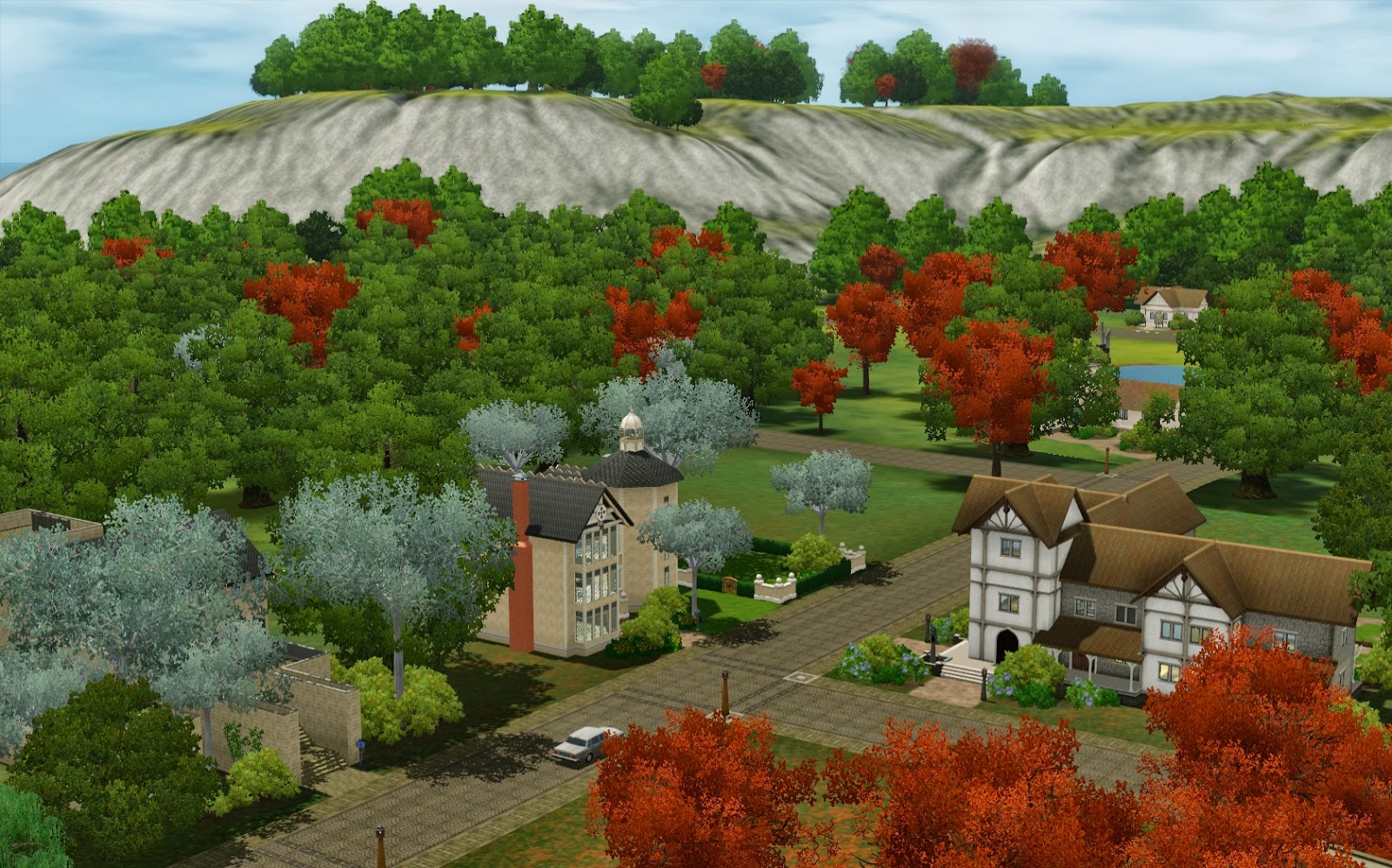 Summer S Little Sims 3 Garden Dragon Valley List Of Houses