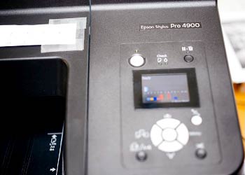 Epson stylus pro 4900 4910 Ink Maintenance Tank chip resetter reset waste pp 