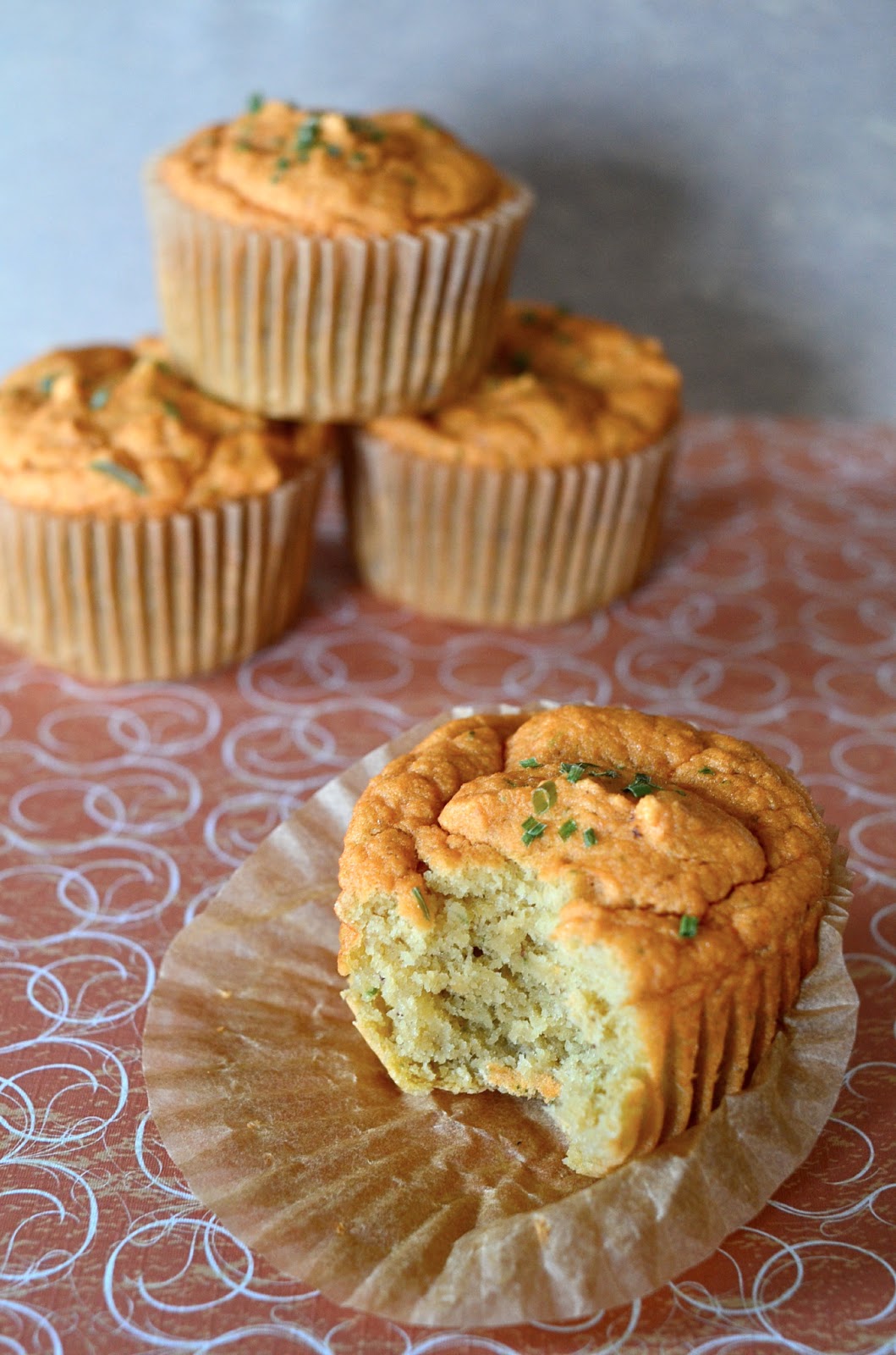 You are what you eat! Savory lentil muffins