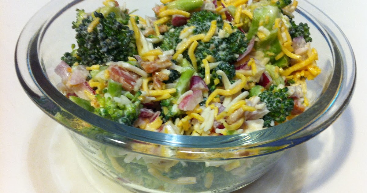 Designs by Birgit Low Carb Broccoli Salad