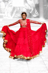 Suneet Varma India Bridal Fashion Week 2013 The Golden Bracelet Sahar Biniyaz