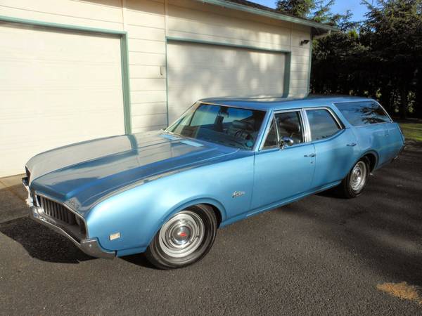 Daily Turismo 15k Blue S Cruiser 1969 Oldsmobile Cutlass Wagon W