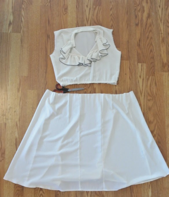 Box Pleat Refashion Kara Metta