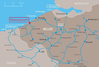 Ligging en info Nieuwpoort - Klik op de kaart