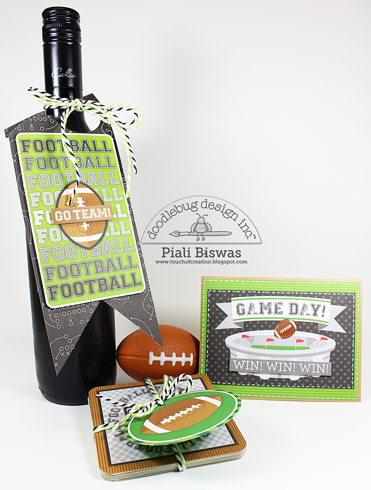 Doodlebug Design Inc Blog Touchdown Collection Gift Set for your