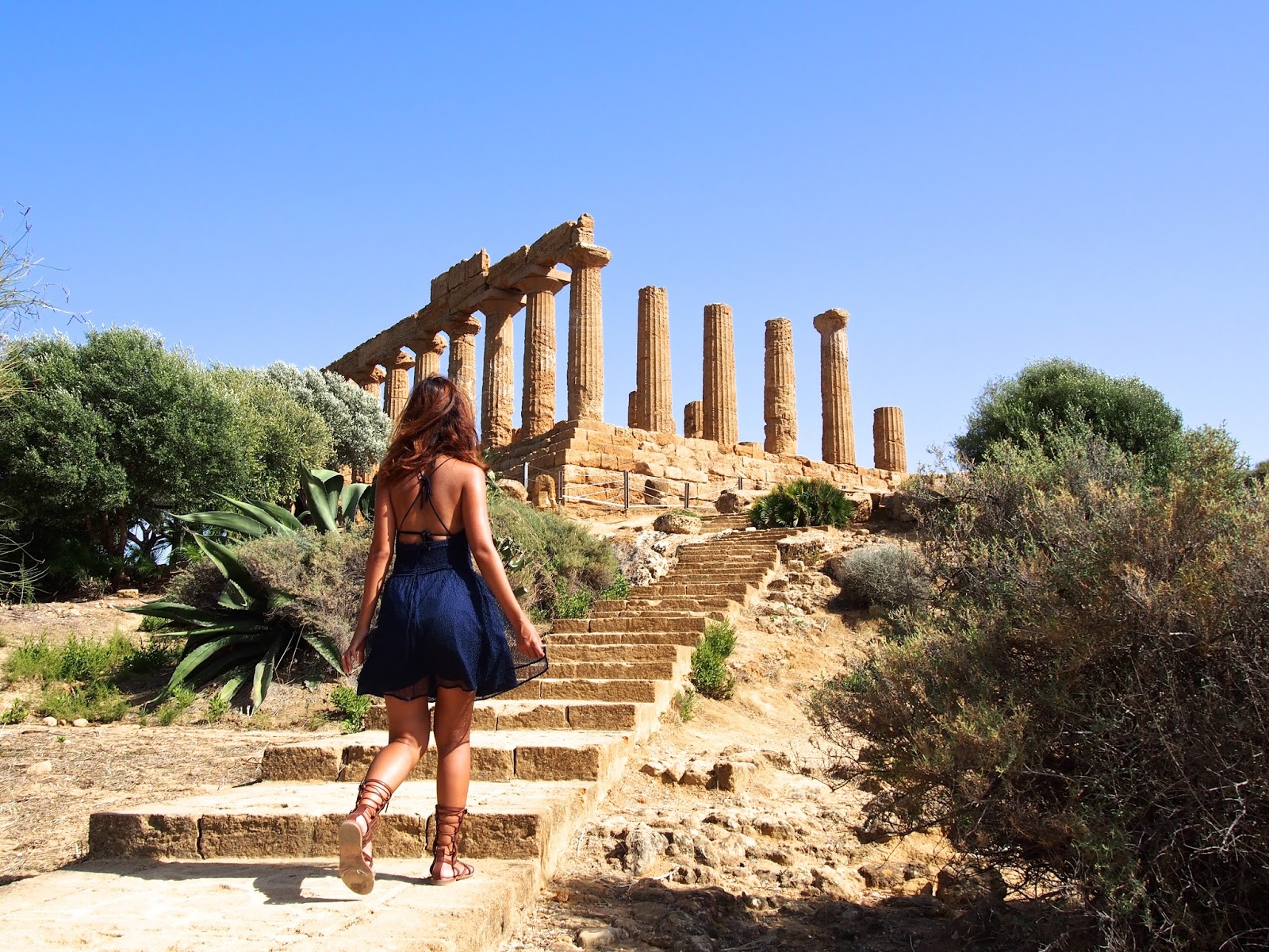 Sicily So Much Wonder - Agrigento and Valley of the Temples, A Dress Girl :...