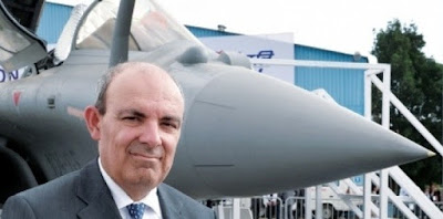 Dassault Chief With Rafale Dassault Chief With Rafale