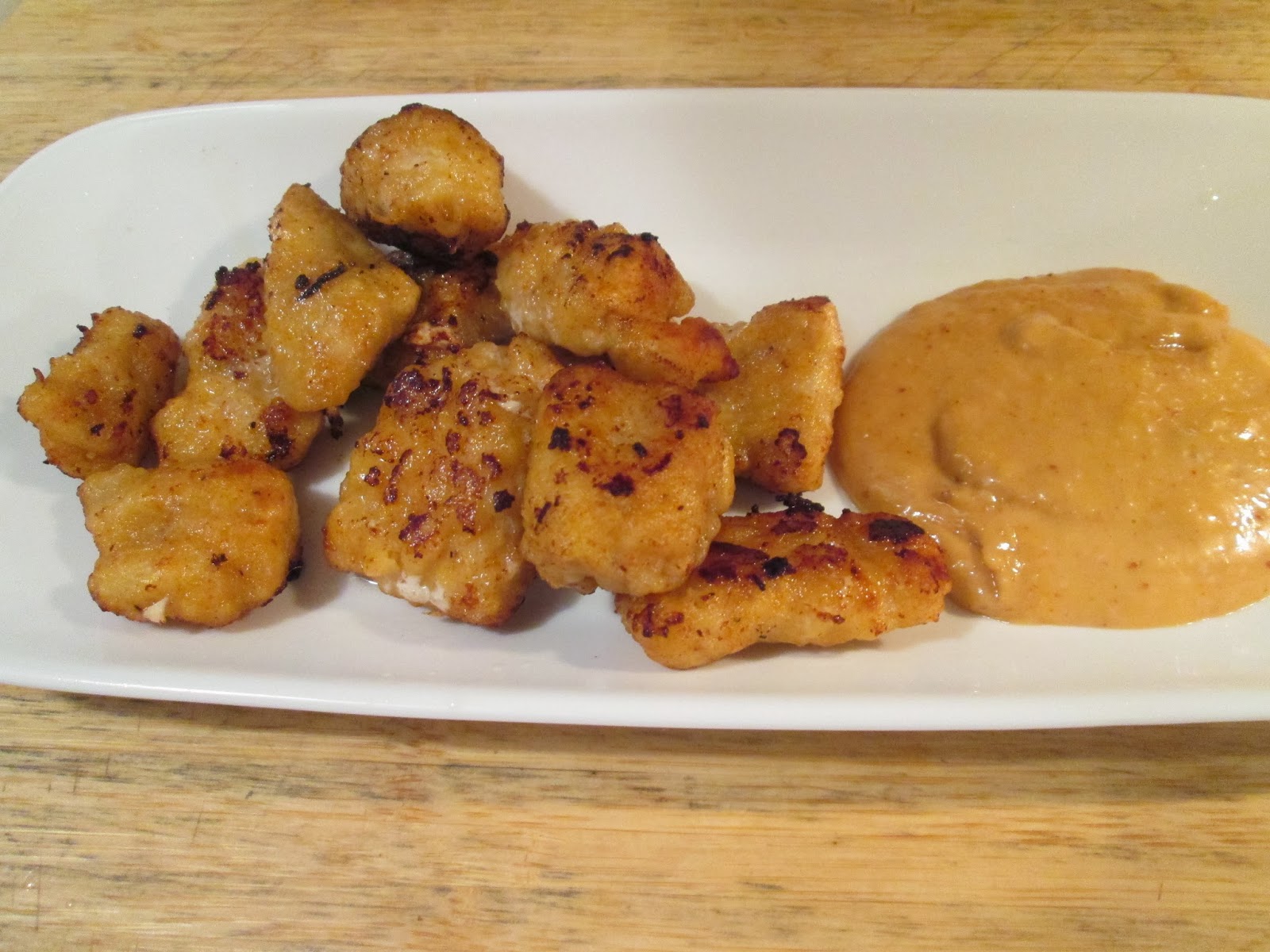 Diab2Cook Gator Tail Nuggets for Lunch!